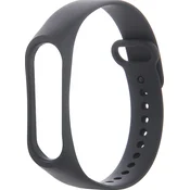 Zapestnica za Xiaomi Mi Band 3/4, silikonska - črna
