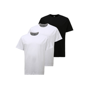 Urban Classics Big & Tall Majica Basic Tee 3-Pack, mešane barve