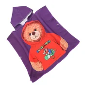 Otroški pončo TEDDY MARIO vijoličen Dimenzije: 60 x 120 cm