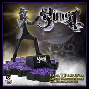 Figura Ghost - Rock Iconz - Papa V Perpetua Top Hat - KNUCKLEBONZ - KNBZ-GHOSTPAPATH500