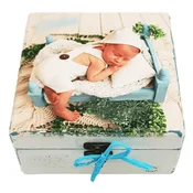 Personalizirane kutije s fotografijama – Poklon za krštenje ili rodendan - 16x16x10cm - 1914