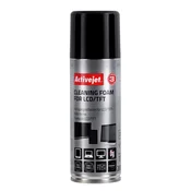 Activejet AOC-104, Pjena za cišcenje, LCD/LED/Plasma, LCD/TFT/plazma, Paravani/plastika, 200 ml, Višebojno, 1 kom, Sprej limenke