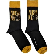 Nirvana Nogavice Logo Stacked Black 36-40