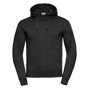 Black mens hoodie Authentic Russell