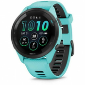 Garmin forerunner 265 aquamarine smartwatch ( 010-02810-12 )