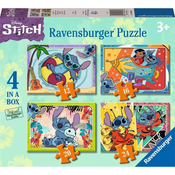 Ravensburger puzzle (slagalice) - 4u1 Dizni Stic RA12001069