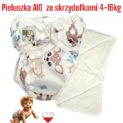 shumee Večnamenska plenica Coolmax z žepom in krili NappiMe