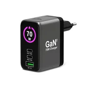 PORT Polnilec PORT GAN PD OLED USB-C 70W + 2M KABEL, (5000266853)