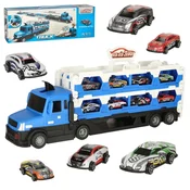 Northix Avto prikolica transporter zložljiva XXL modra