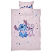 Set decje posteljine STITCH 140x200 roze