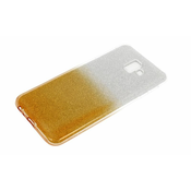 Silikonski ovitek Bling za Huawei P Smart 2019/Honor 10 lite, srebrno-zlat