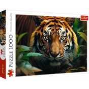 Trefl Puzzle 1000 - Divoký tiger