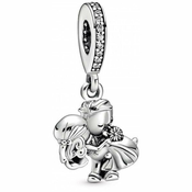 Pandora Srebrni obesek Zakonski par 798896C01 srebro 925/1000