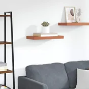 Polica na zidu Zidne Crvena 60 x 23 x 4 cm Konstruirano drvo