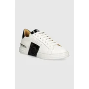 Usnjene superge Philipp Plein Hexagon Phantom Kicks