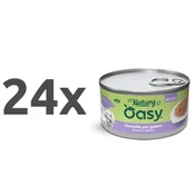 Oasy Cat Natury Kitten fileji v želeju, konzerva - tuna 24 x 85 g