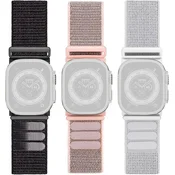 shumee 3x pašček za Apple Watch Ultra 8 7 6 SE 5 4 3 2 Sport nastavljiv