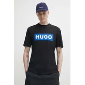 Bombažna kratka majica Hugo Blue Nico