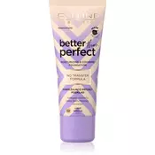 Eveline Cosmetics Better than Perfect prekrivni tekoči puder z vlažilnim učinkom odtenek 02 Light Vanilla Warm 30 ml