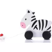 Bbo drvena igracka - zivotinja na vucu - zebra (3g+) ( GB-023 )