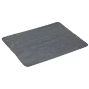 Ljubki dom Kopalniška preproga TRIVORA 60x100 cm temno siva