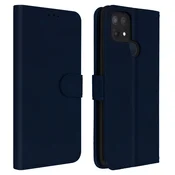 AVIZAR Folio Case Oppo A15 z držalom za kartico - modra, (20616079)