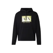ARMANI EXCHANGE Majica svetlo rumena/oliva/črna
