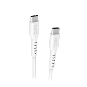 SBS USB-C – USB-C kabel 3m bijelo Podaci TECABLETCC3MW i punjenje