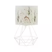 Decja stolna lampa KIDS ROOM 1xE27/60W/230V, precnik 18 cm, sa motivom životinjica