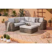 Ambia Garden LOUNGE GARNITURA tkanina akacija aluminij