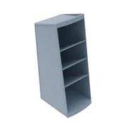 Organizator za stol, višenamjenski, EXACOMPTA AutentiK, plavo-zeleni 68170D