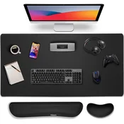 slomart Gimars 3-v-1 XXL Gaming podloga za miško z gelom - 800x305mm