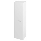Omarica MEDIENA, 35 x 140 x 30 cm, 2 vrata, leva/desna, mat bela/mat bela - Bela mat - 44 - 24 - 30.00 - MDF/laminat - Obešen na steno - Upočasnjevalni tečaji - Sapho - MEDIENA - 35.00 - Modern square - 35x140x30 cm - 140.00