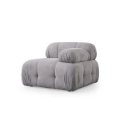 Atelier del Sofa Fotelja Petite 1R, 95 x 95 x 75 cm, Siva
