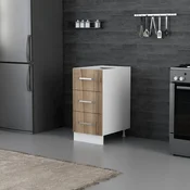 Hanah Home kuhinjski element Minar 4156, 40 cm, beli / dore