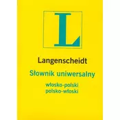 Langenscheidt Słownik uniwersalny włos-pol pol-włos. Oprawa flexi