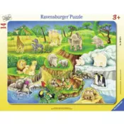 Ravensburger puzzle (slagalice)- Životinje u Zoo vrtu