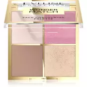 Eveline Cosmetics Wonder Match večnamenska paleta 4 v 1 odtenek 01 10,8 g