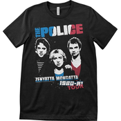 The Police Majica Zenyatta Mondatta Tour Unisex Black S