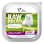 VetExpert VETEXPERT Raw Paleo Mini Puppy Lamb - mokra hrana za mladiče, 150 g