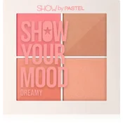 Pastel Show Your Mood paleta rdečil odtenek Dreamy 4x4.3 g