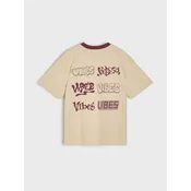 Sinsay - Pamucna oversize majica sa grafitnim printom - BEŽ