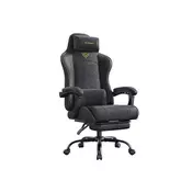 Songmics Gaming stol 70x70x1235 cm Črn