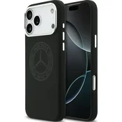 MERCEDES SILIKONSKI OVITEK MERCEDES Z VINTAGE LOGOM ZA IPHONE 17 PRO MAX Z DIZAJNOM
