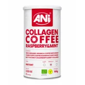 ani Collagen Coffee Raspberry & Mint BIO – instant kava z okusom maline in mete, 100 g