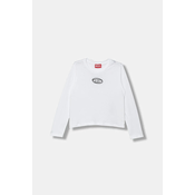 Otroška bombažna majica z dolgimi rokavi Diesel TIVALSYLS T-SHIRT