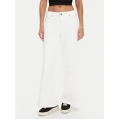 Guess Jeans Jeans hlače W5YA0O D0131 Bela Regular Fit