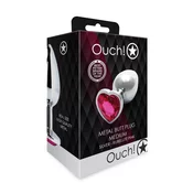 Ero Heart Gem Butt Plug - srednji