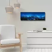 Wallity Dekorativna slika na platnu, 30x90cm, Šarena