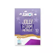 Junior jolly metallic foam, eva pena metalik, ljubicasta, A4, 10K ( 134327 )